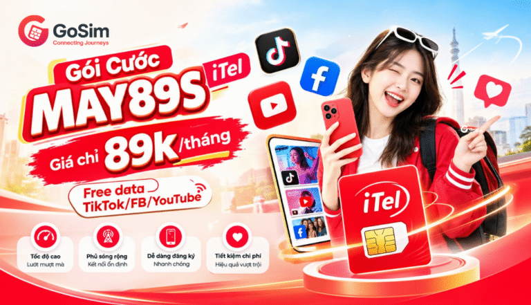 đăng ký Gói Cước MAY89S iTel gosim